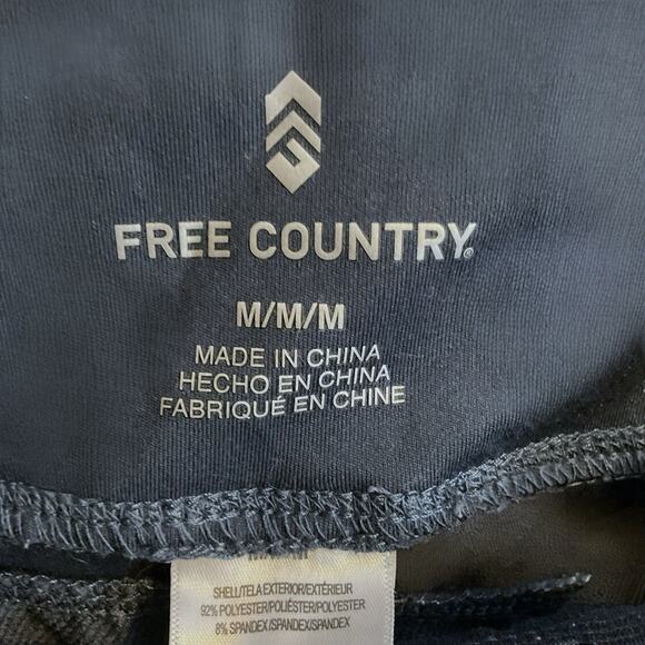 Free Country Cargo Pants Women's Size M Blue Outdoor Sport Zip Ankle Quick Dry - Picture 3 of 16